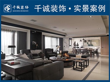  客厅线条柔和，空间感强