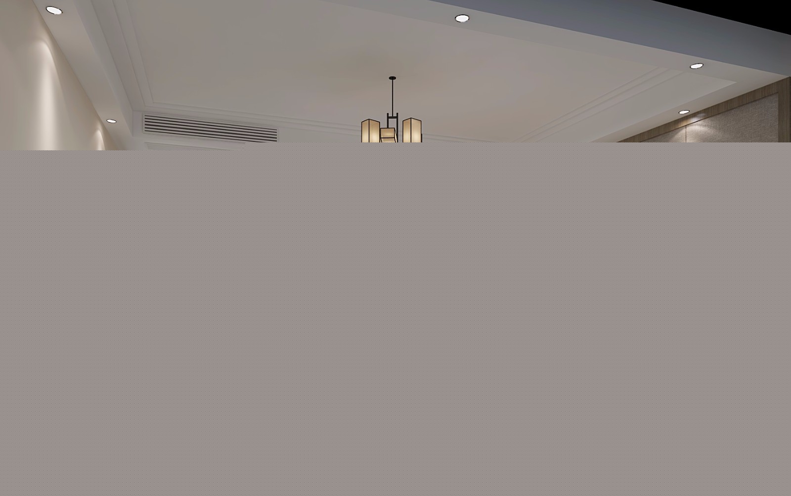 中式卧室背景墙效果图