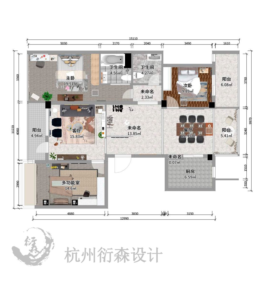 霜降平面图