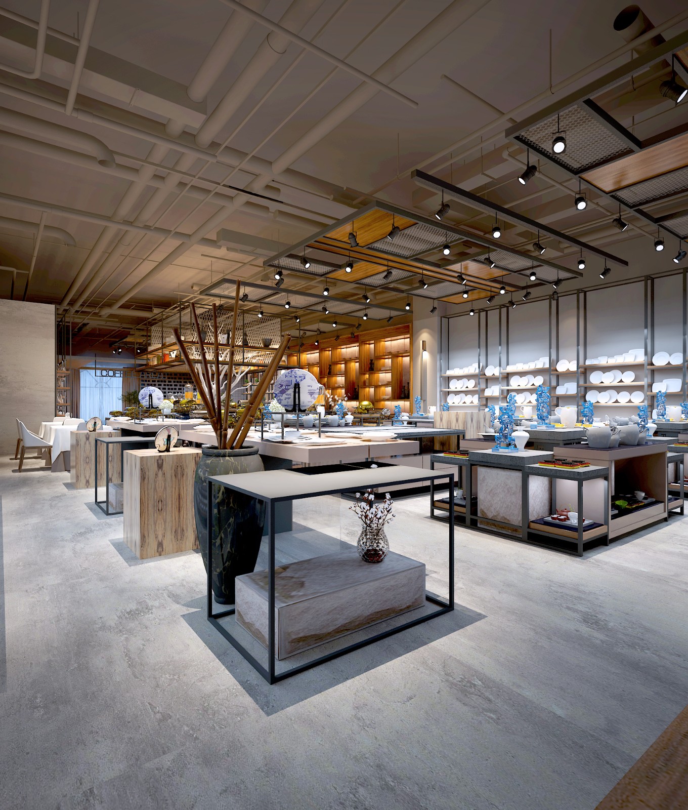 上海帆舟酒店用品展厅