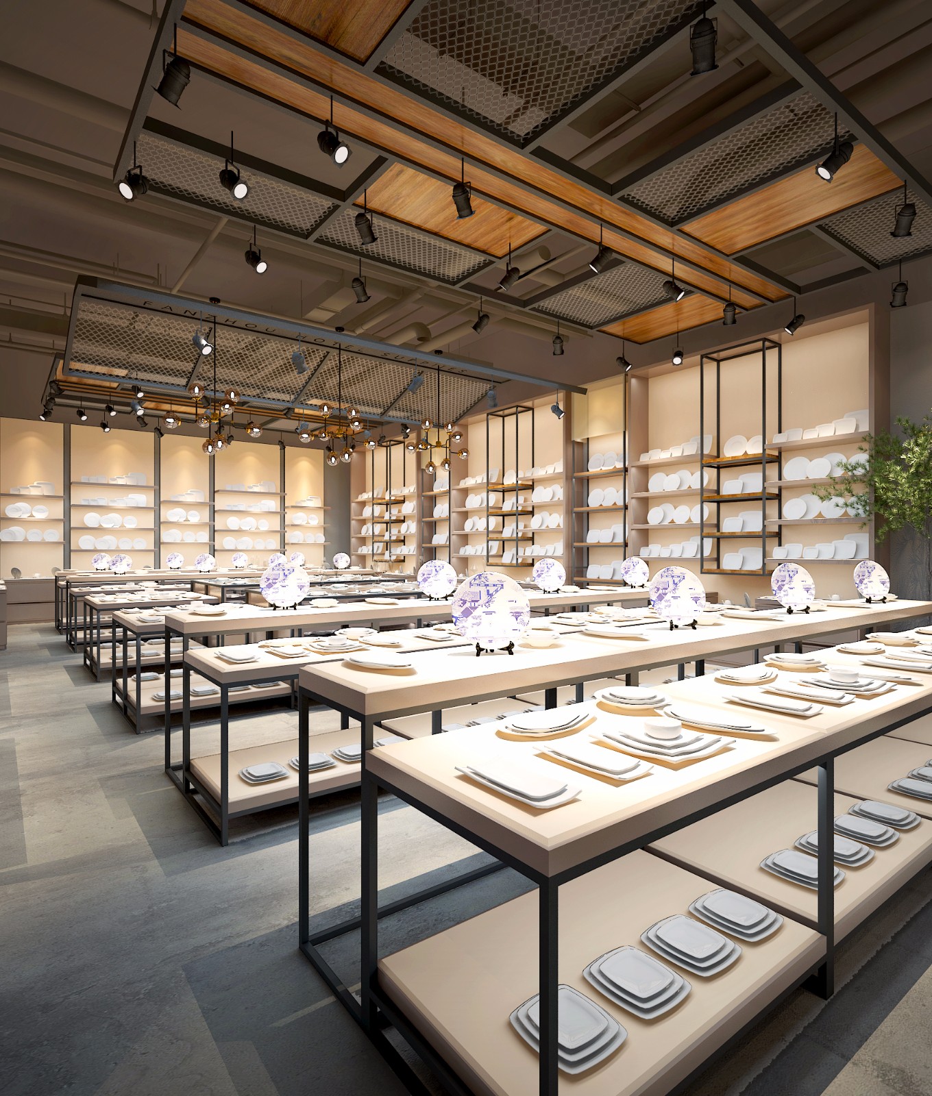 上海帆舟酒店用品展厅