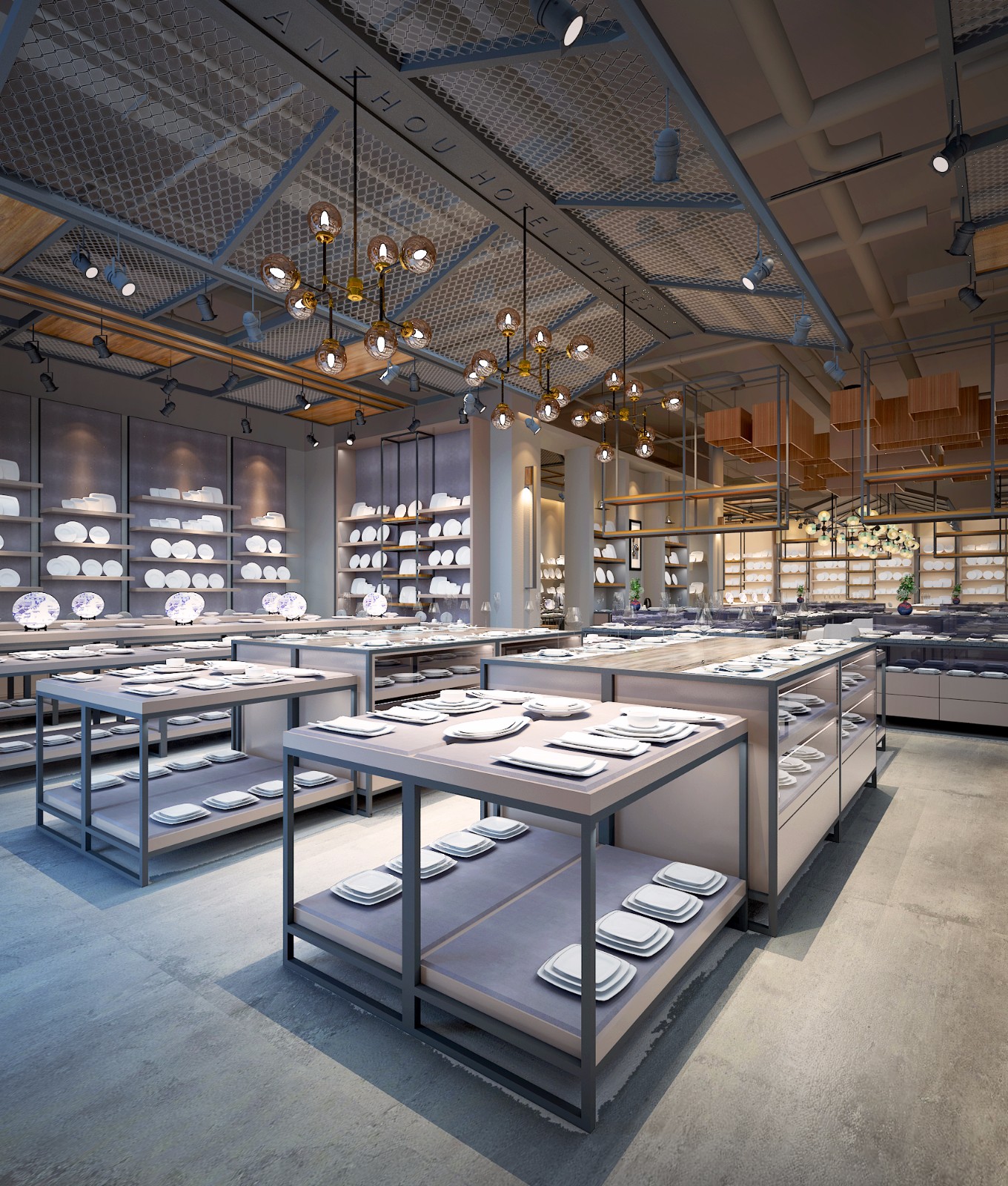 上海帆舟酒店用品展厅