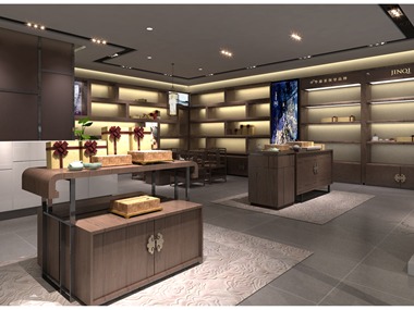 茶叶专营店展示厅